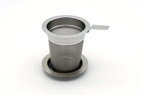 Dauerfilter &quot;S&quot; mit Abtropfschale Ø ca. 5,6 cm Edelstahl